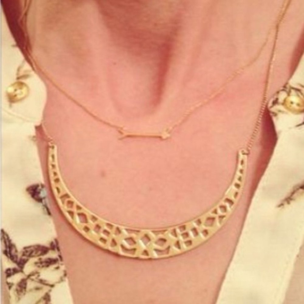 Stella & Dot Avalon Crescent Necklace